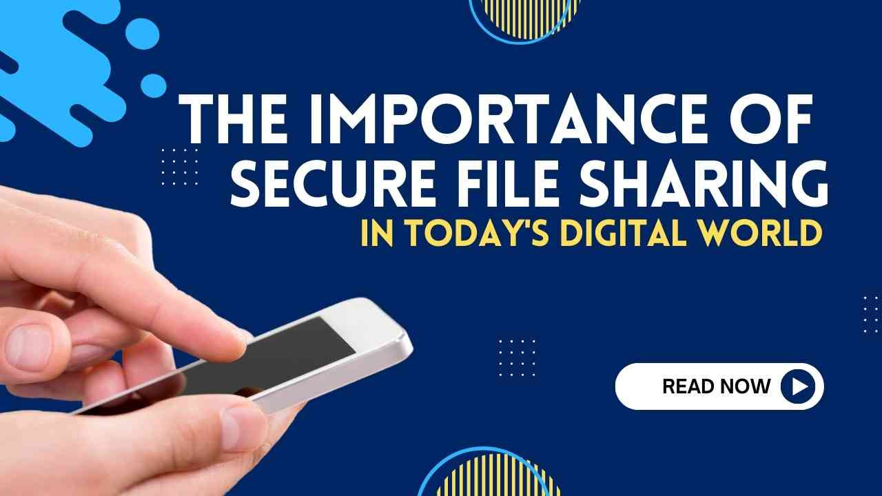 The Importance of Secure File Sharing in Today's Digital World